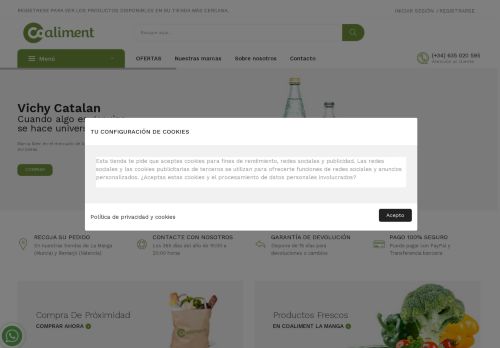 coalimentlamanga.com capture - 2025-05-24 14:10:04