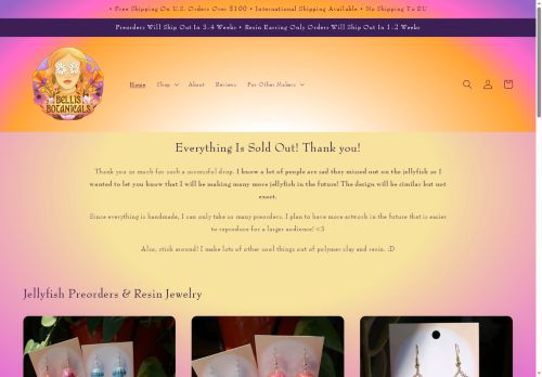 bellisbotanicalsco.com capture - 2025-05-24 15:20:35