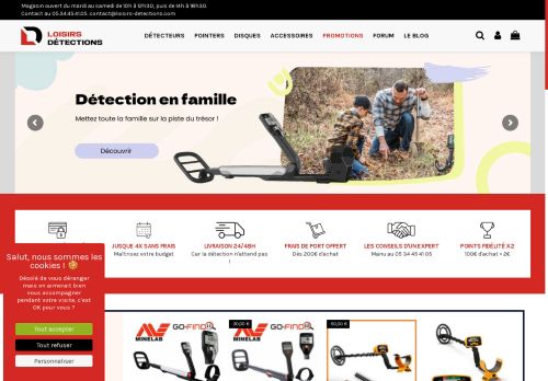 loisirs-detections.com capture - 2025-05-24 16:39:04