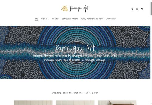 burruguuart.com capture - 2025-05-24 16:48:23