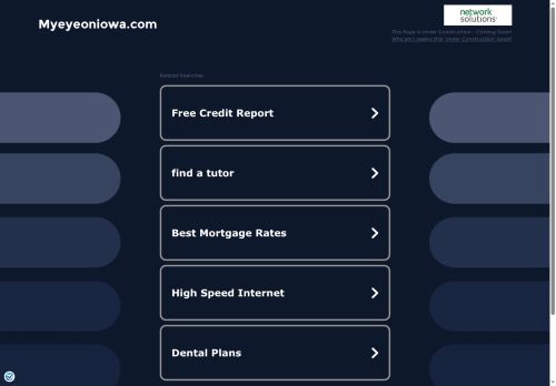 myeyeoniowa.com capture - 2025-05-24 17:00:27