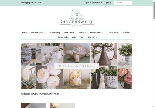 gingersweetgatherings.com capture - 2025-05-24 17:05:43
