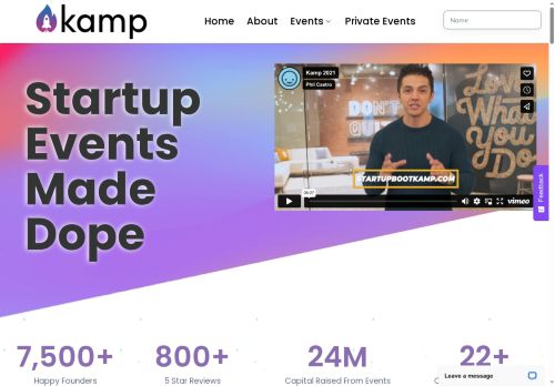 kampevents.com capture - 2025-05-24 20:24:44