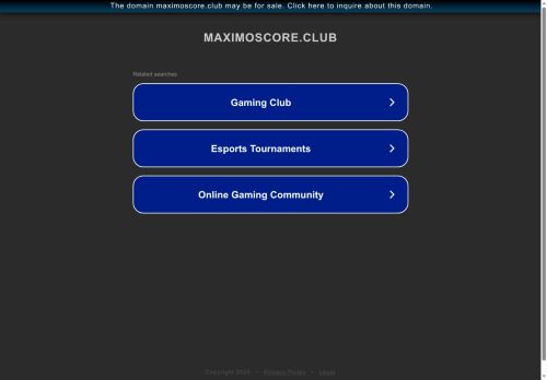 maximoscore.club capture - 2025-05-24 21:22:39