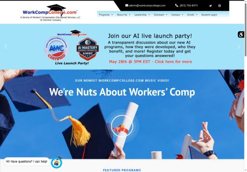 workcompcollege.com capture - 2025-05-25 00:25:17