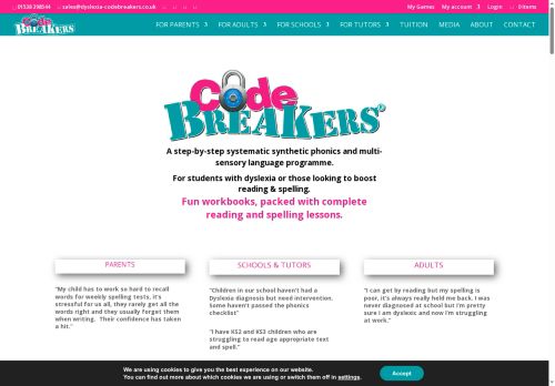dyslexia-codebreakers.co.uk capture - 2025-05-25 02:19:05