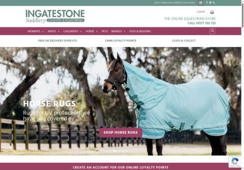 ingatestonesaddlery.co.uk capture - 2025-05-25 02:37:37