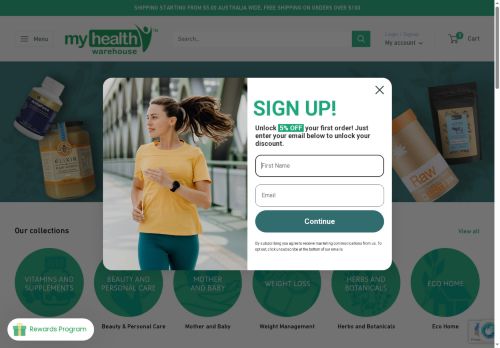 My Health Warehouse capture - 2025-05-25 03:34:57