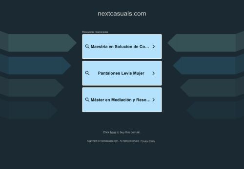 nextcasuals.com capture - 2025-05-25 04:55:18