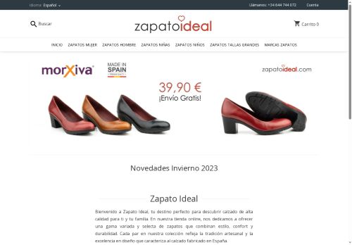 zapatoideal.com capture - 2025-05-26 03:42:23