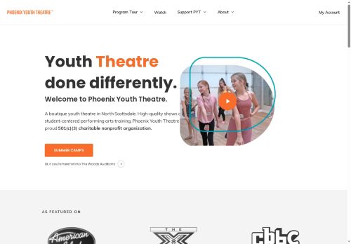 phoenixyouththeatre.com capture - 2025-05-26 06:08:01