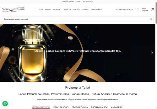 profumeriatafuri.com capture - 2025-05-26 06:25:48