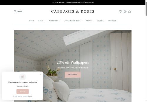 cabbagesandroses.net capture - 2025-05-26 07:38:00