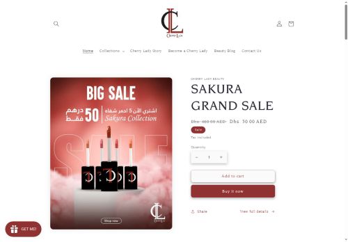 cherryladybeauty.com capture - 2025-05-26 08:00:30