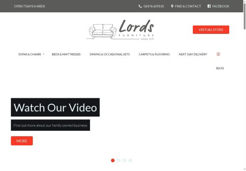 lordsfurniture.co.uk capture - 2025-05-26 08:03:42