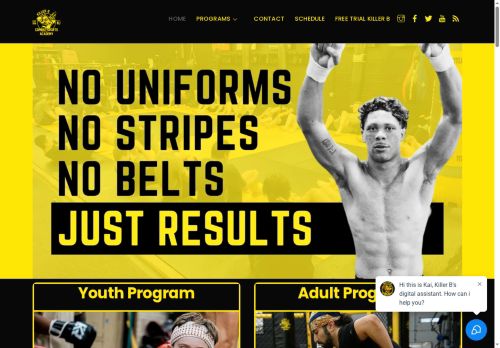killerbcombatsports.academy capture - 2025-05-26 08:22:16
