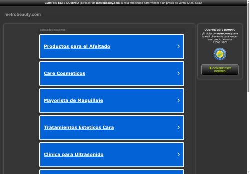 metrobeauty.com capture - 2025-05-26 08:26:09