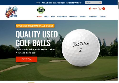 golfballsgalore.com capture - 2025-05-26 09:56:17
