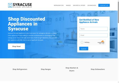 syracusediscountappliances.com capture - 2025-05-26 10:50:44