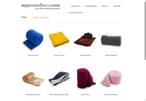 mypromofleece.com capture - 2025-05-26 11:31:01