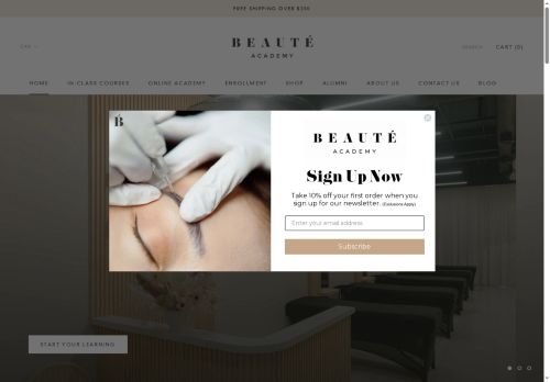 beautestudioacademy.com capture - 2025-05-26 11:35:24