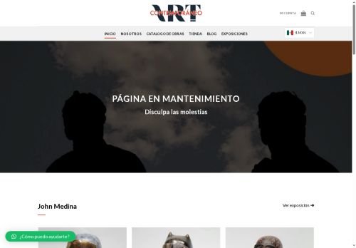 artcontemporaneo.com capture - 2025-05-26 12:00:02