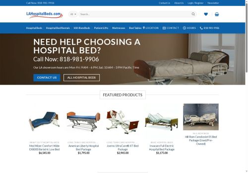lahospitalbeds.com capture - 2025-05-26 12:57:11