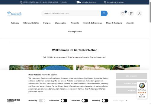 der-gartenteich.com capture - 2025-05-26 13:16:34