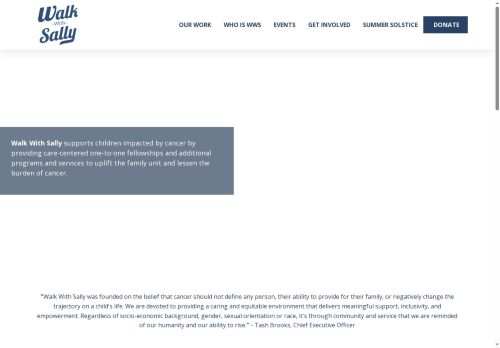 walkwithsally.org capture - 2025-05-26 13:49:30