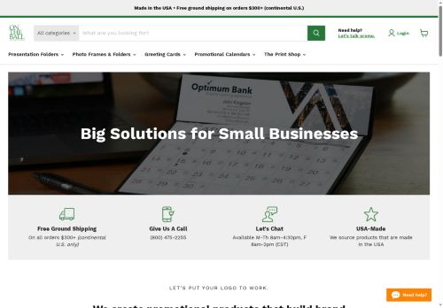 ontheballpromotions.com capture - 2025-05-26 14:14:24