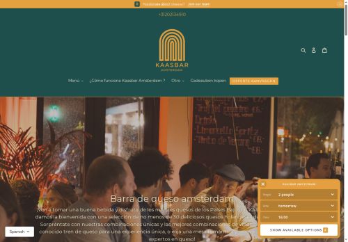 kaasbar.amsterdam capture - 2025-05-26 17:27:00