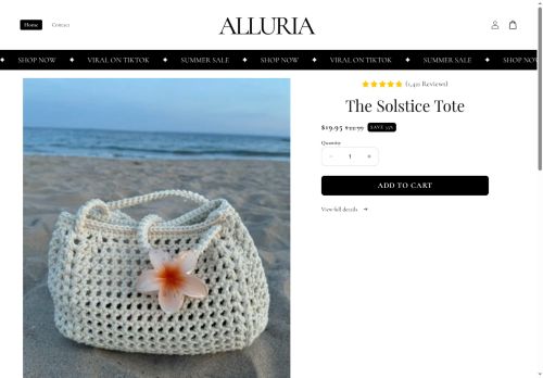 shopalluria.com capture - 2025-05-26 18:18:01