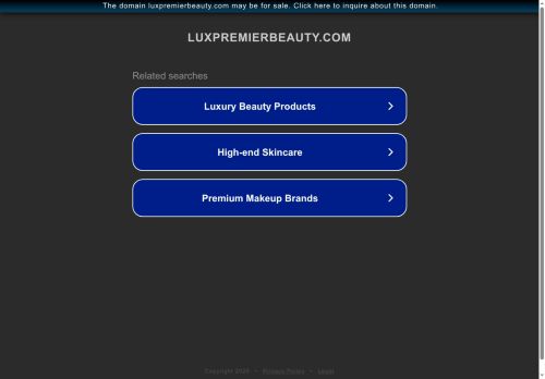 luxpremierbeauty.com capture - 2025-05-26 19:32:19