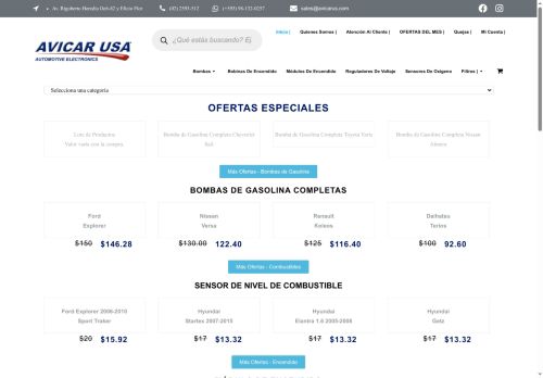 avicarusa.com capture - 2025-05-26 19:43:28