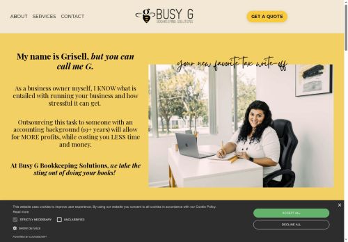 Busy G Bookkeeping Solutions capture - 2025-05-26 21:02:17