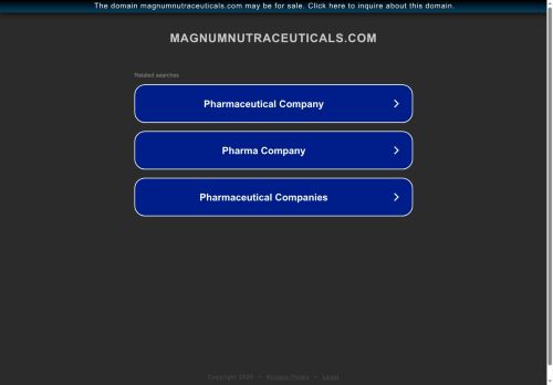 Magnum Nutraceuticals capture - 2025-05-27 00:10:21