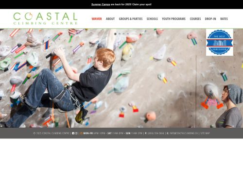 Coastal Climbing Centre capture - 2025-05-27 02:43:55