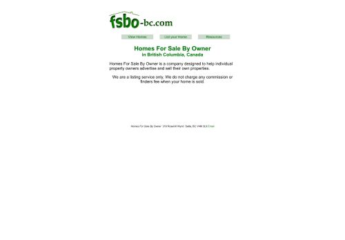 Fsbo-BC.com capture - 2025-05-27 02:47:19
