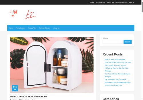 La Isha Natural Skincare capture - 2025-05-27 03:52:10