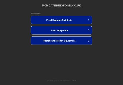 McM Catering Food capture - 2025-05-27 06:48:31