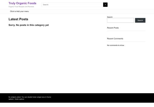 Truly Organic Foods capture - 2025-05-27 11:35:58