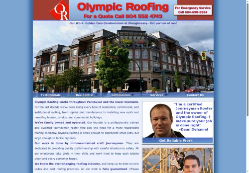 Olympic Roofing Ltd. capture - 2025-05-27 12:36:29