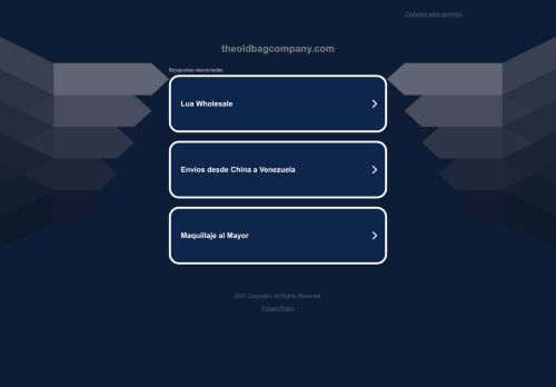 Old Bag Co capture - 2025-05-27 15:32:17