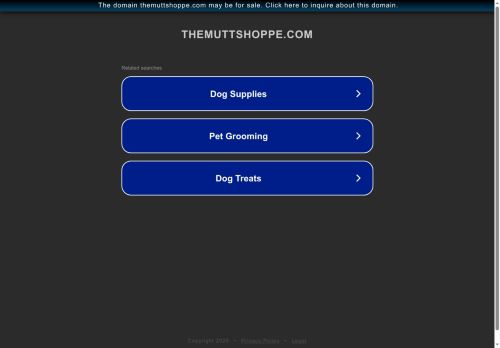 The Mutt Shoppe capture - 2025-05-27 17:15:06