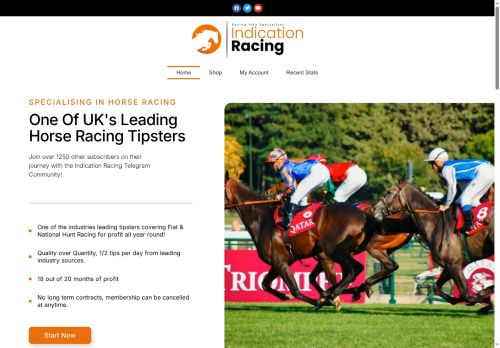 indicationracing.com capture - 2025-05-28 08:32:42