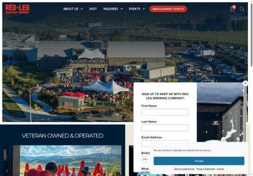 redlegbrewing.com capture - 2025-05-28 12:00:16