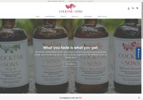 cocktailandsons.com capture - 2025-05-28 13:56:55