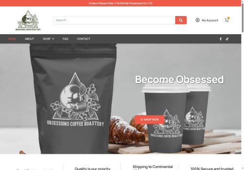 obsessionscoffeeroastery.com capture - 2025-05-28 14:36:50