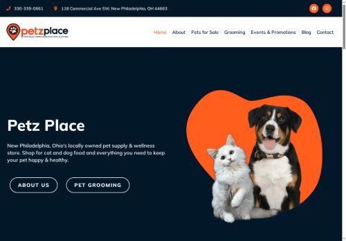 petzplaceohio.com capture - 2025-05-28 14:53:08