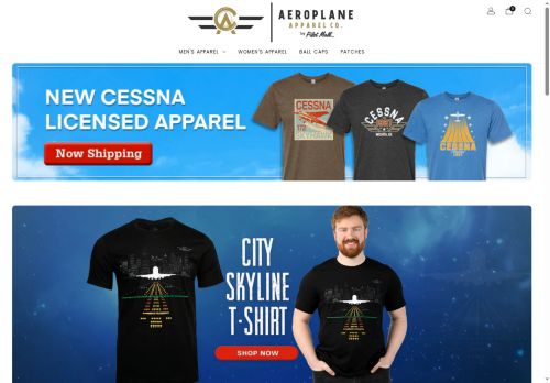 aeroplaneapparel.com capture - 2025-05-28 16:09:25
